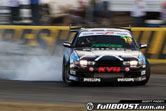 Federal sponsors Michael Truscott with tire-drift Australia series