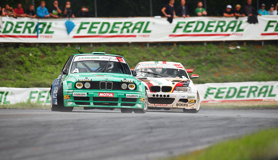 Federal Tyres King of Europe Racers Battle through Mixed Weather at Greinbach, Austria